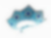 Изделие для карнавалов "Кокошник" 30*0,5*11,5см. (полиэстер) (с декоративными стразами) (упаковочный пакет)