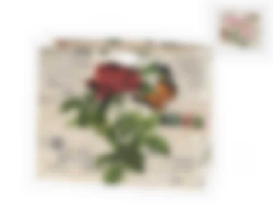 Пакет подарочный (ламинированный, текстильные ручки) 23*10*18см (2вида) (min12) (бумага) (упаковочный пакет)