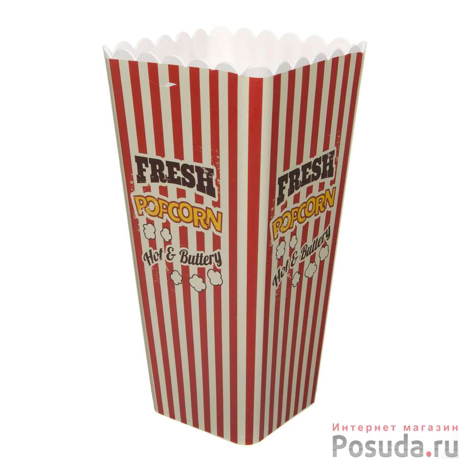Миска для попкорна 1,3л RED