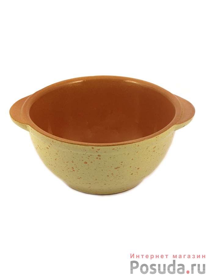 Бульонница d14см, 0,5л (желтый)