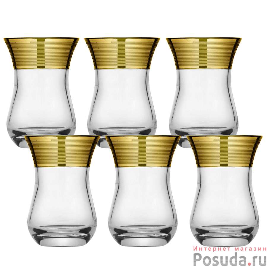 Набор 6-ти стаканов д/чая 140 мл "ЛОФТ"