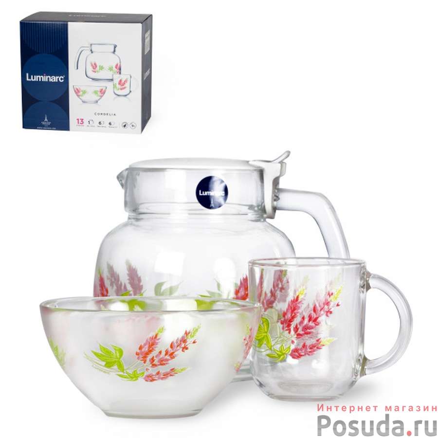 Набор для завтрака КОРДЕЛИЯ 13 пр