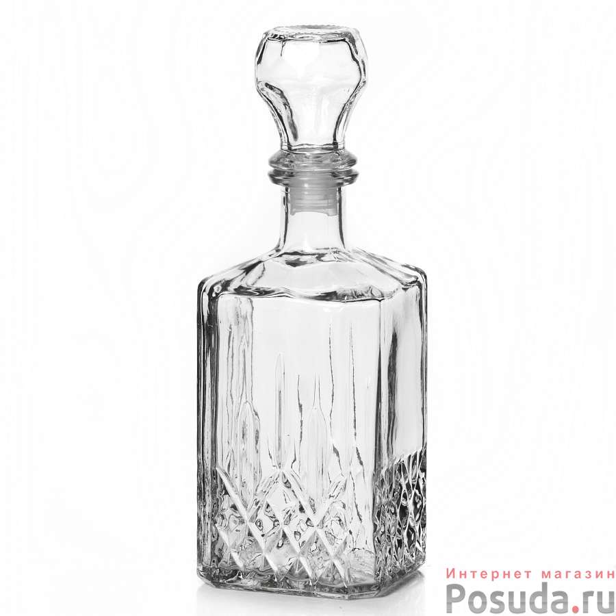 Бутылка из бесцветного стекла Кристалл 0,5 л (Хрусталь)