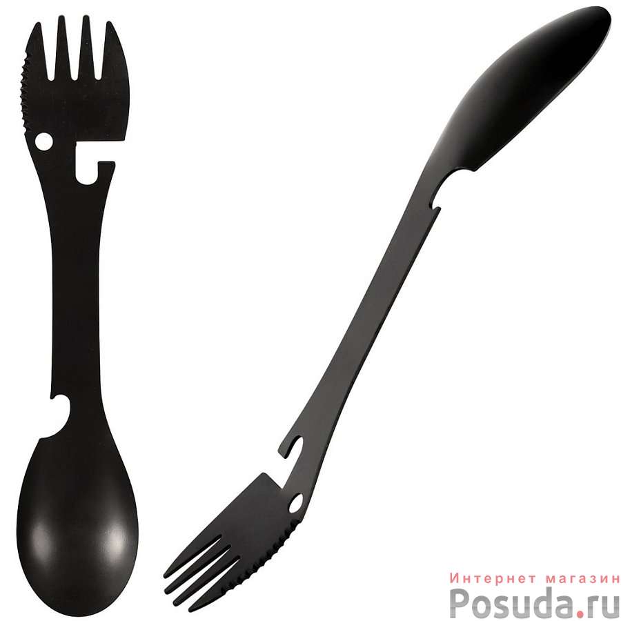 Ложка-вилка "Походная" 5 в 1. Размер 18х3,5 см NEW