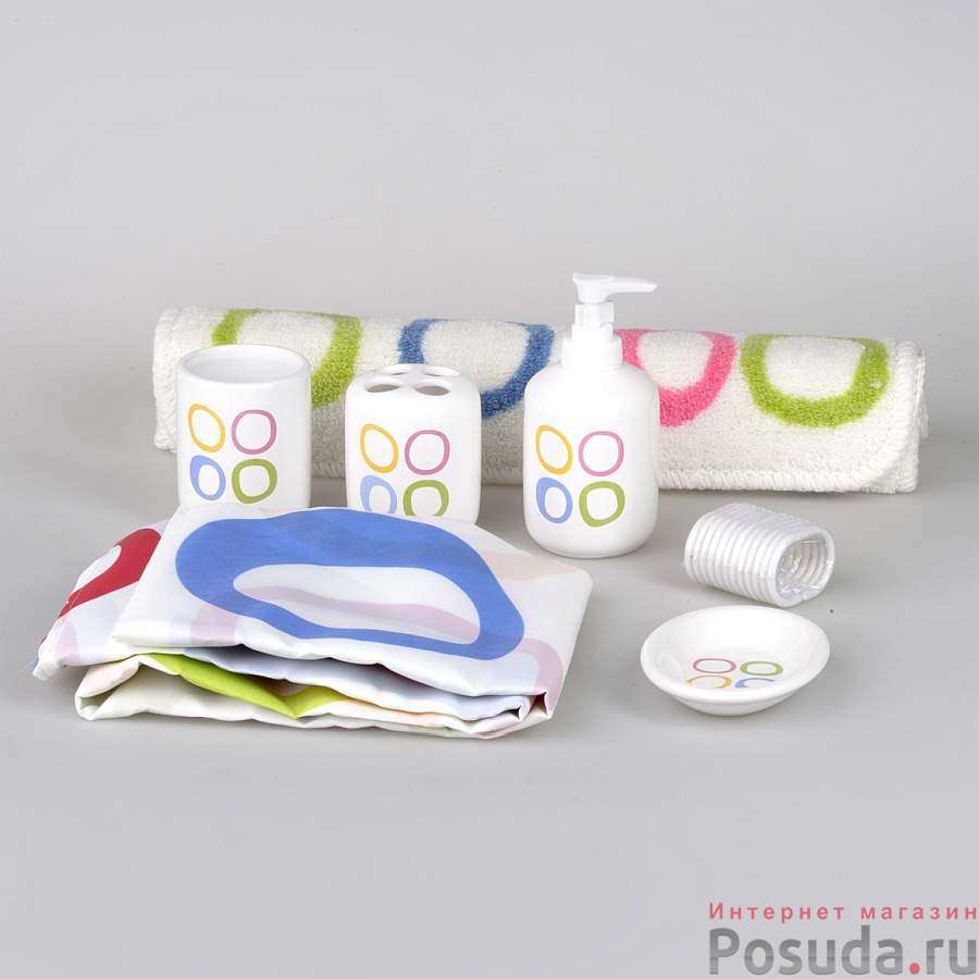 Набор для ванной комнаты 6 пр.