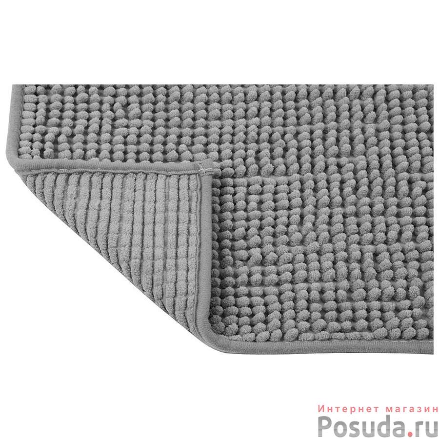 Коврик для ванной "Basic", 40*60 см, цвет-серый