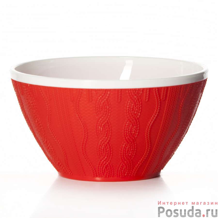 Салатник Меланж 0,5 л (красный)