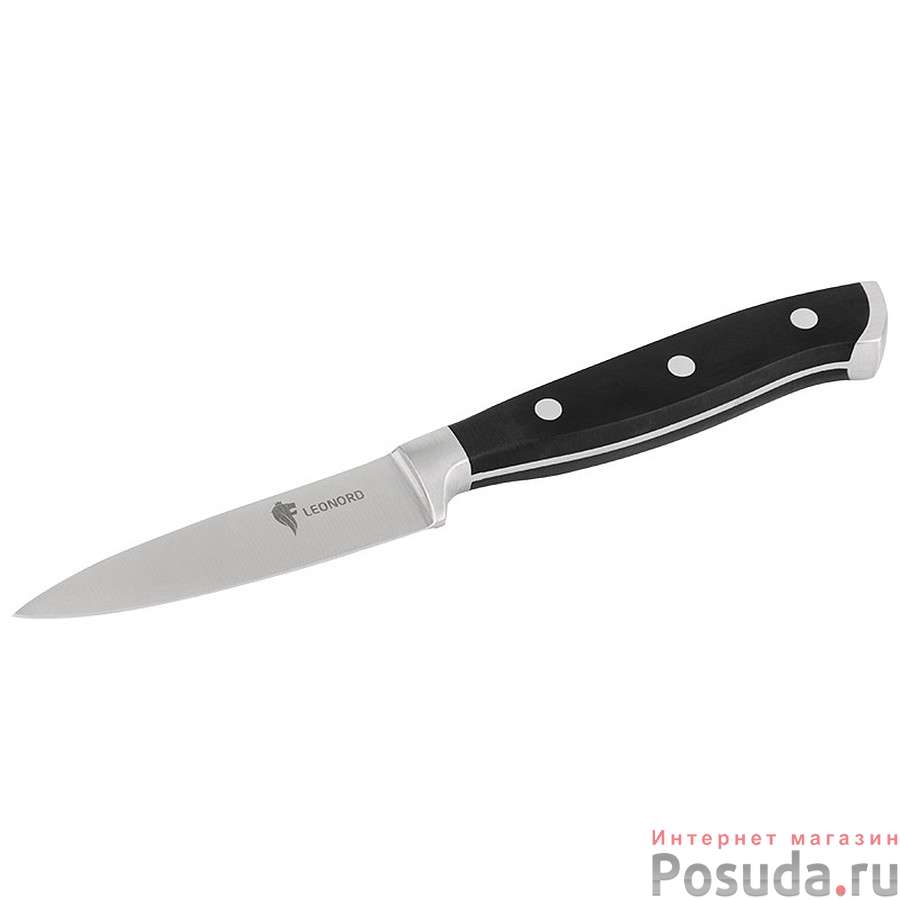 Нож цельнометаллический MEISTER овощной, 8,6 см