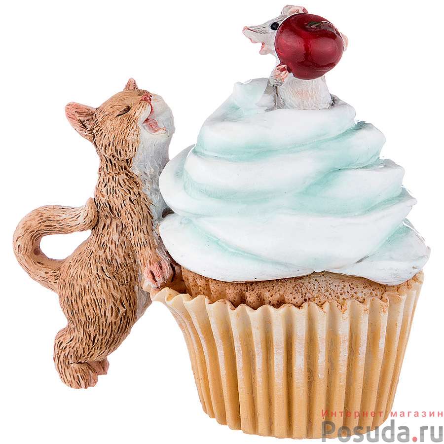 ФИГУРКА "КОШКИ-МЫШКИ" 7.5*4.5*7 СМ (КОР=96ШТ.)