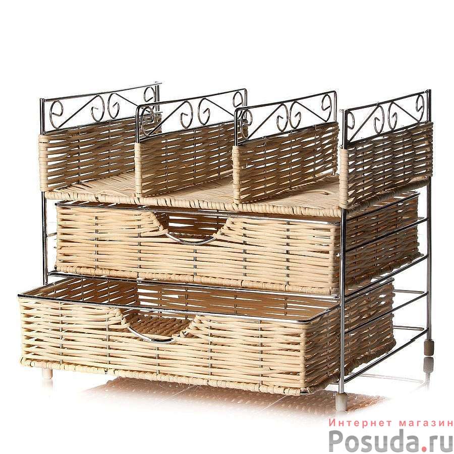 Этажерка 3-х ярусная 27*23.5*22см