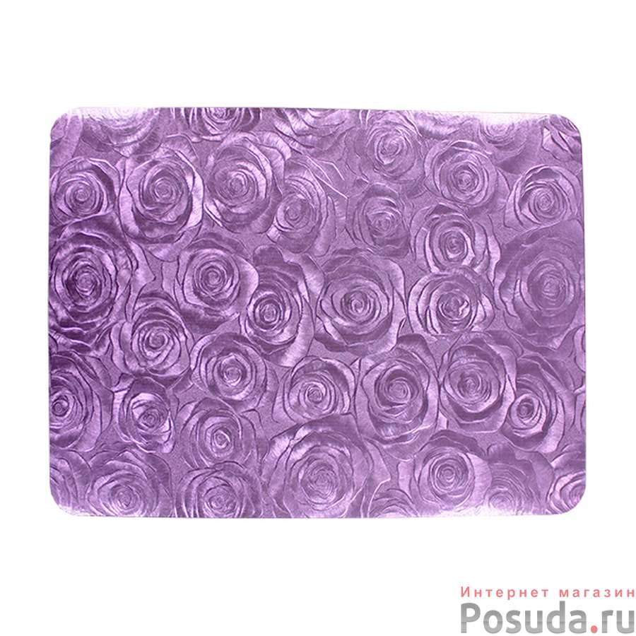 Салфетка Роза фиолет, 30*40см
