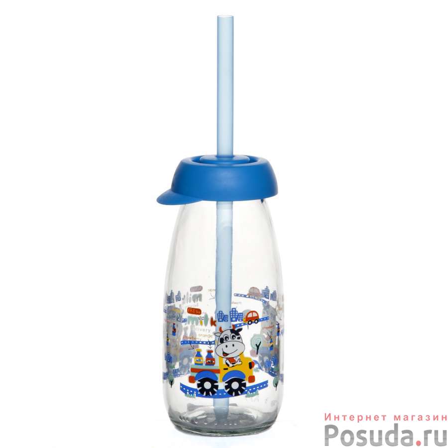 Бутыль с рисунком 0,25 л