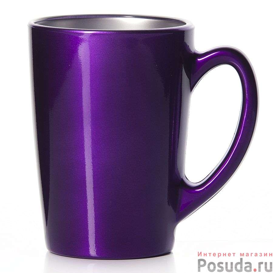 Кружка Luminarc "Flashy Colors", цвет: фиолетовый, 320 мл