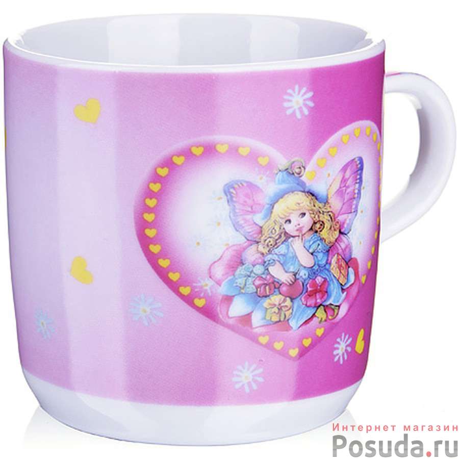 27721 Кружка детская фарфор 230 мл LR (х48)