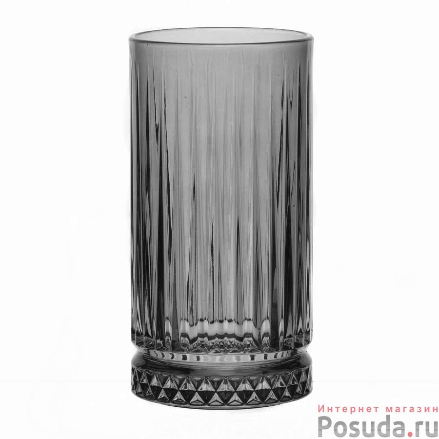 Набор стаканов Элизия 445 мл 4шт (серый)