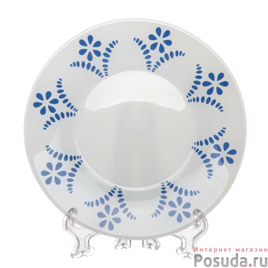 Тарелка упроч.Pasabahce Нордик195 мм 3цв. (рис.29115)