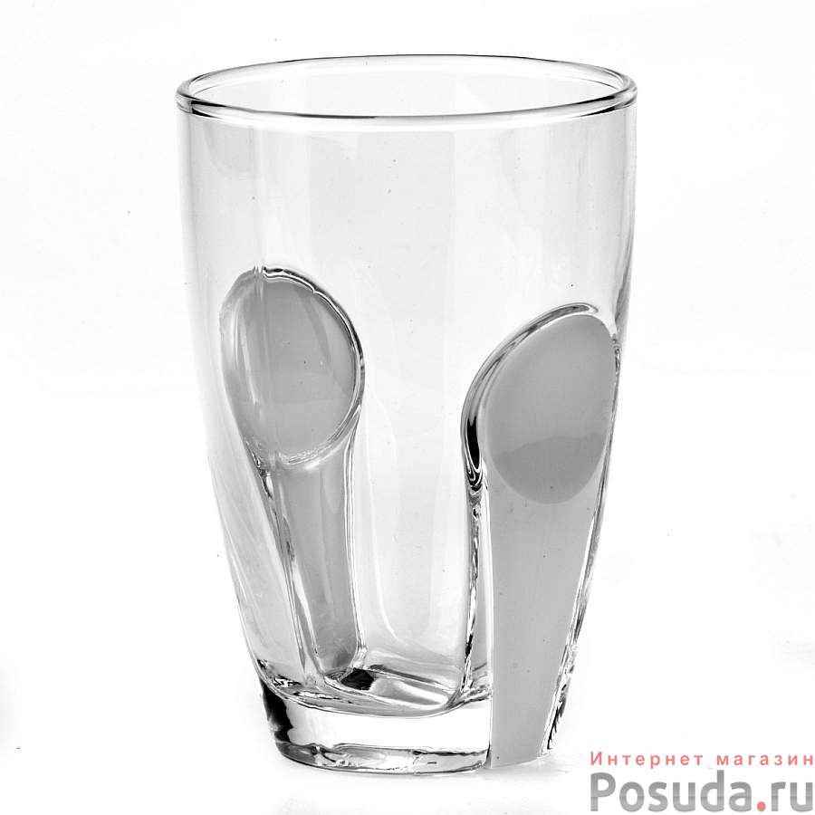Набор стаканов 3 шт Pasabahce Snap, 260 мл (серый пластиковый аксессуар)