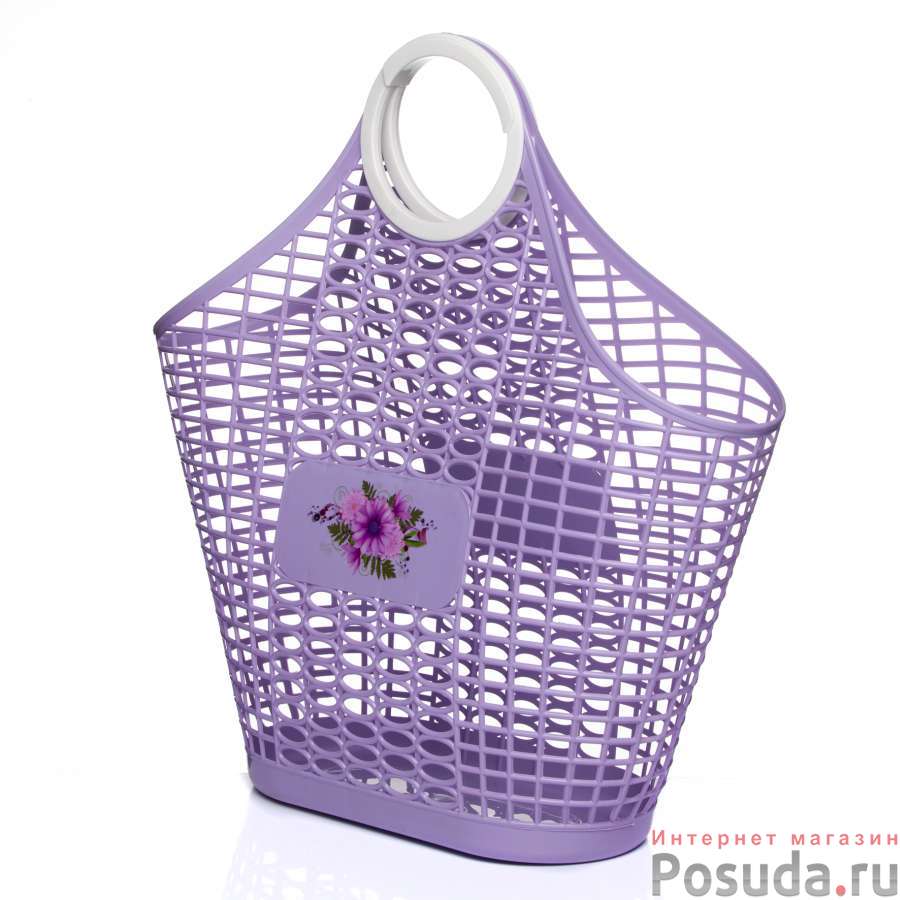 Корзина (сумка) Хризантема (фиолет.)