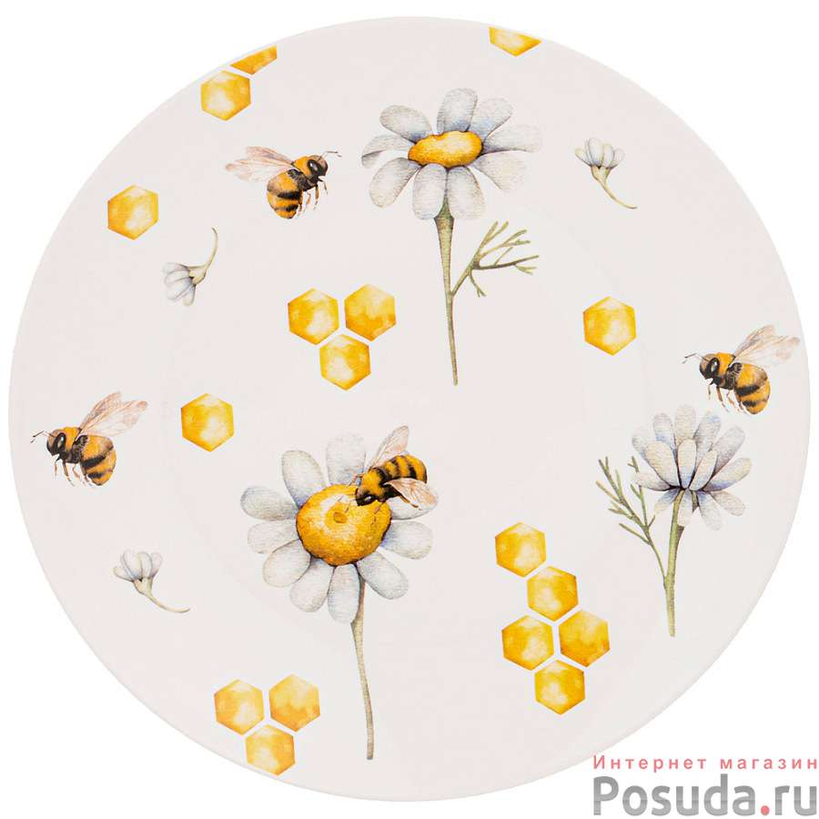 Тарелка закусочная LEFARD "HONEY BEE" 20,5 см