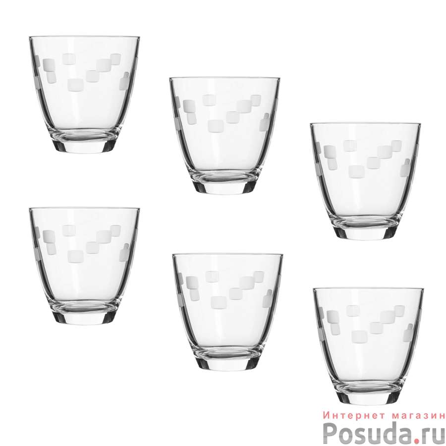 Набор стаканов 6 шт Cristal D'Arques Кубик, 300 мл