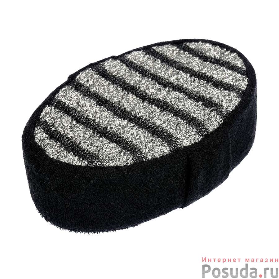 Мочалка "Мужская" объёмная, 10х15х5 см, hard