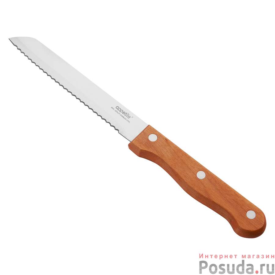 Нож Кантри для хлеба 15см ТМ Appetite, FK216D-7