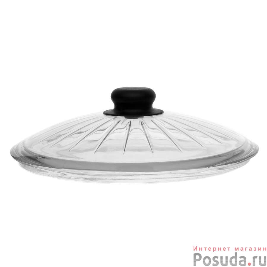 Стеклянная крышка с ручкой 238 мм