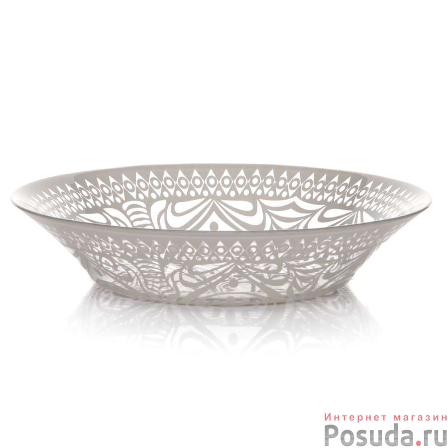 Тарелка столовая глубокая Pasabahce Boho, D=22 см