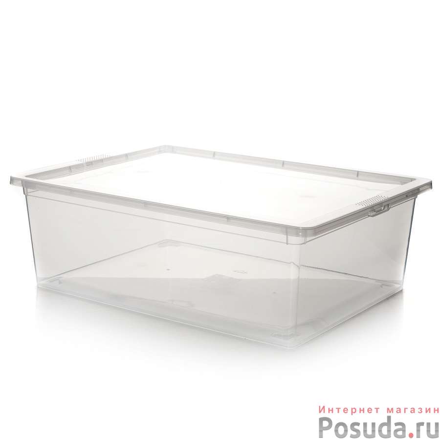 Ящик 25 л 530*370*180 мм прозрачный