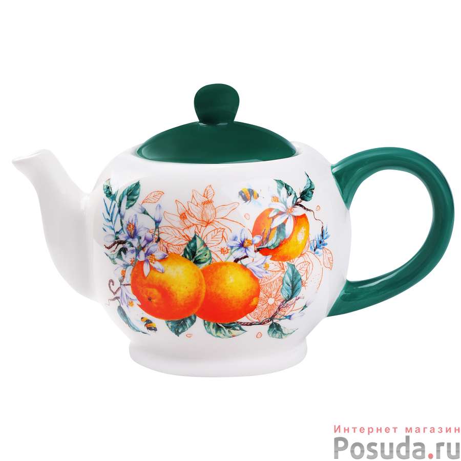 Чайник заварочный 0,9л Orange fruit ТМ Appetite, ZFC047-7