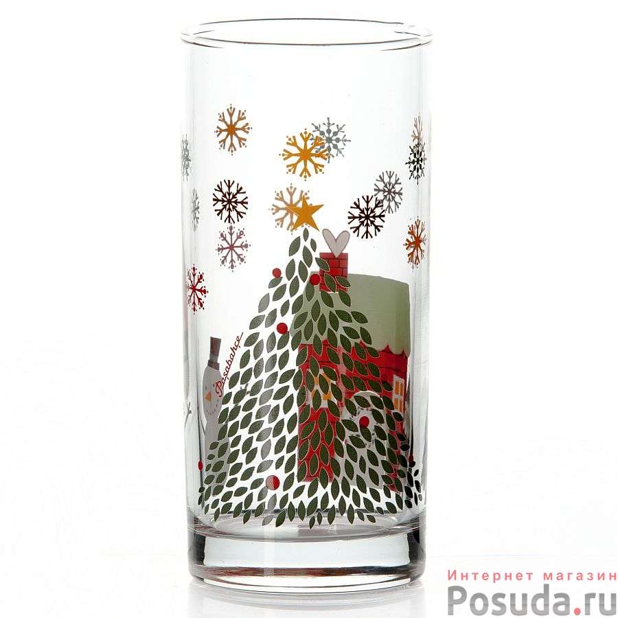 Стакан КРИСМАС ТРИ 3 шт. 287 мл