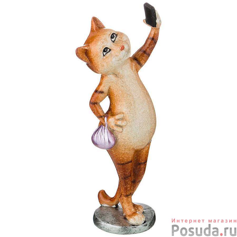 Фигурка Котофеевна 8*6.5*19.5 см. коллекция Озорные коты 