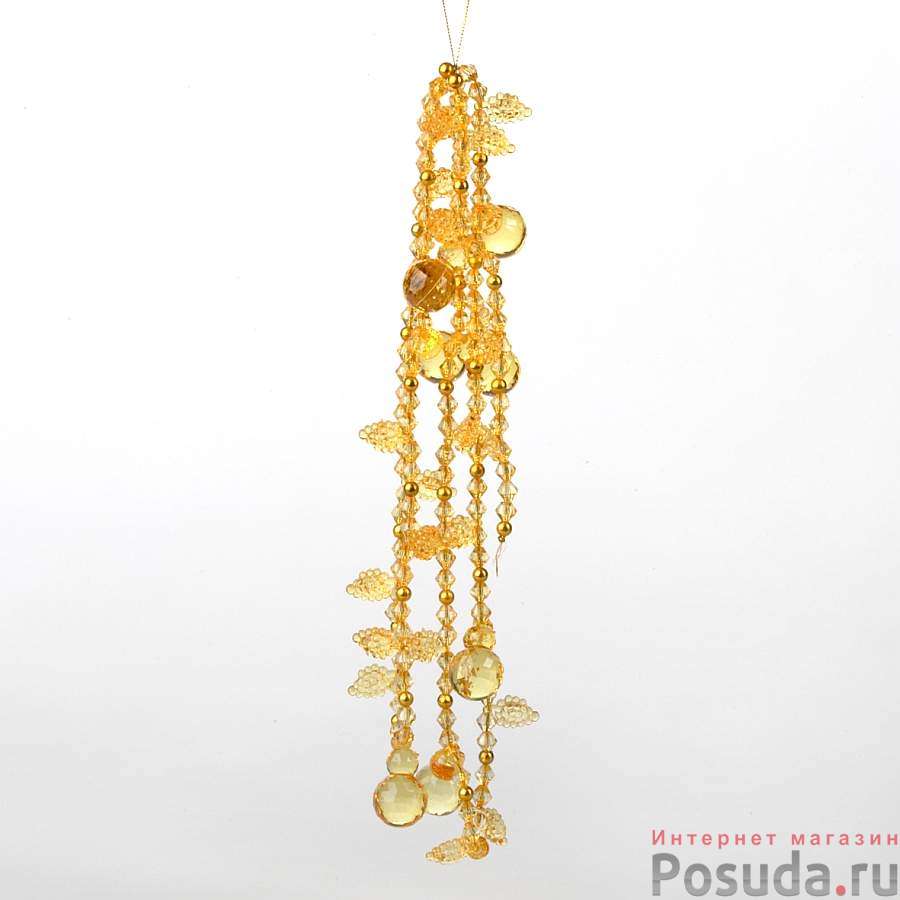 Украшение новогоднее House & Holder "Бусы", длина 136 см