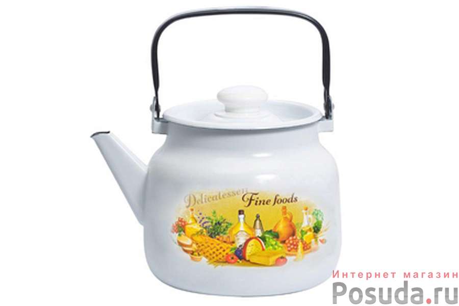 Чайник эмал 3,5л Италия  27134АП2, 2713П2/4