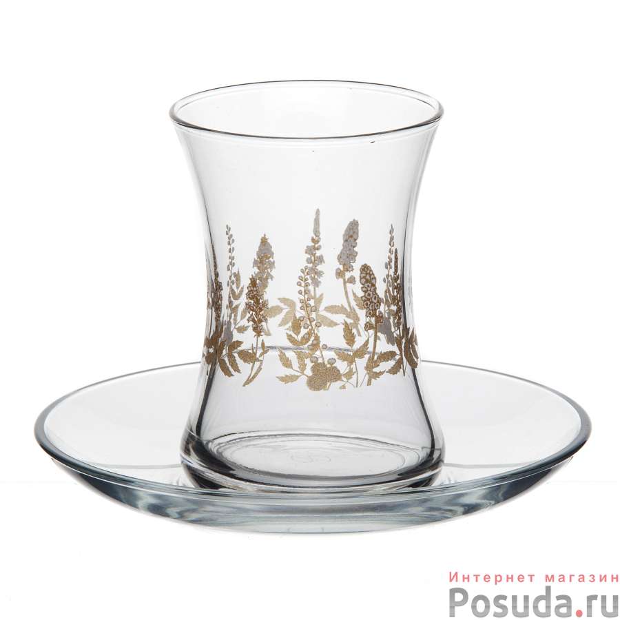 Чайный набор 6 пер. с рисунком (1199165)