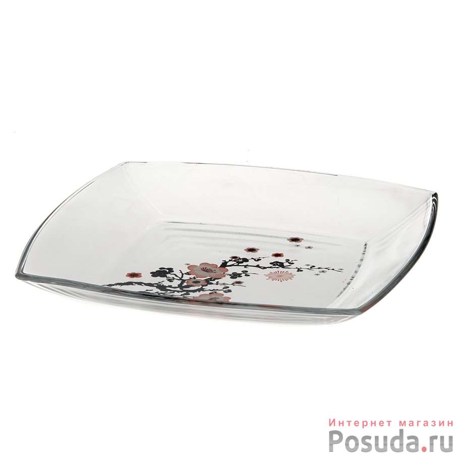 Набор столовых тарелок мелких 6 шт Pasabahce Sakura, D=26,5 см
