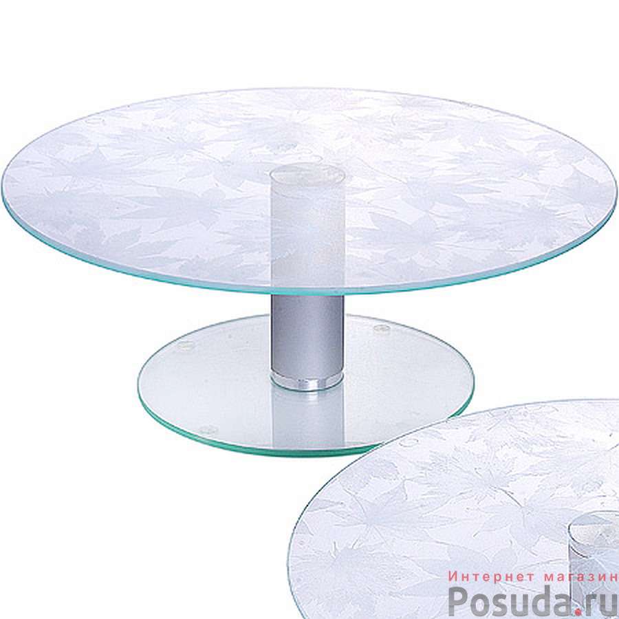 Тортовница 32 см на ножке высокая