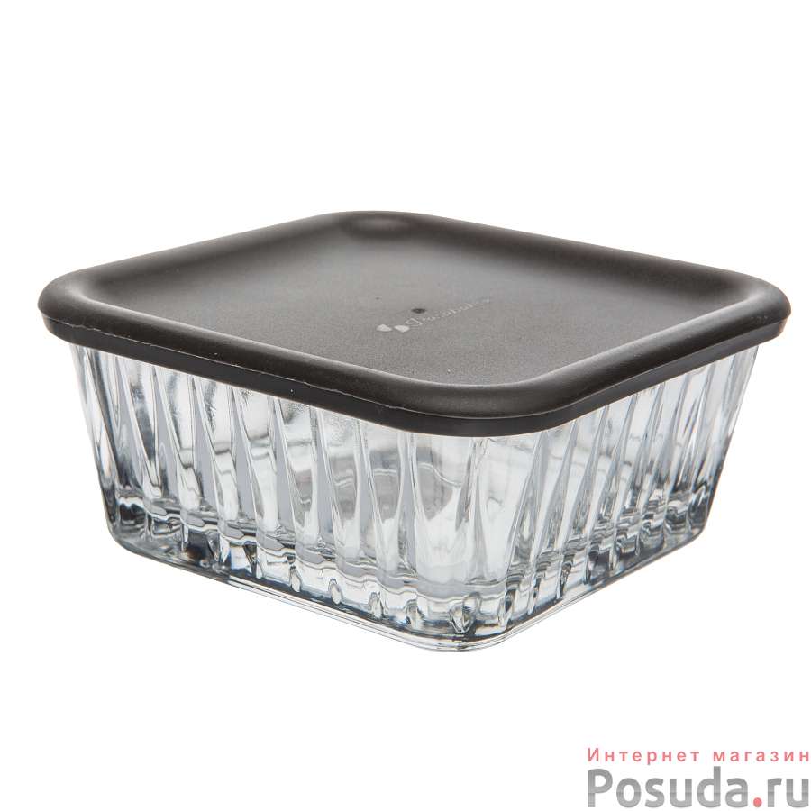 Салатник FREZYA с пластиковой крышкой 225 мл 98*98*45 мм