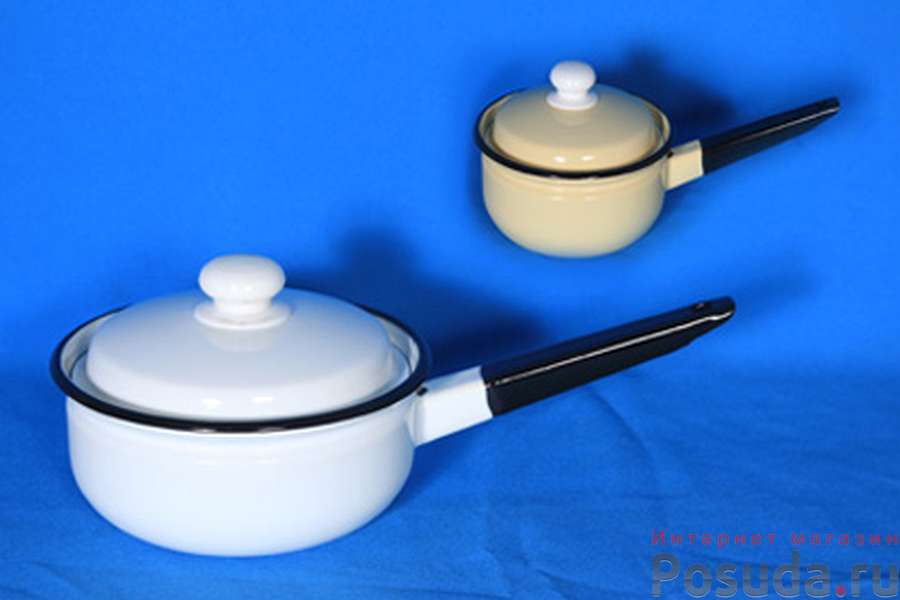 Ковш 1,5л с крышкой, без рисунка