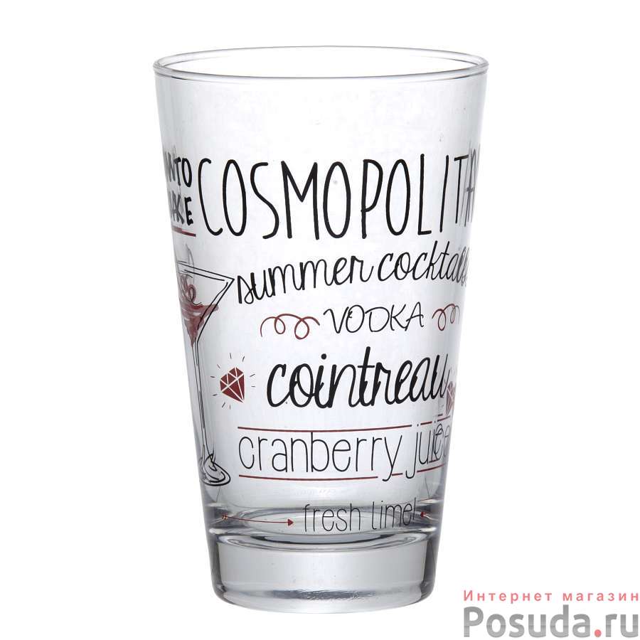 Стакан САММЕР КОКТЕЙЛС 395 мл (р.29123) 2цв.