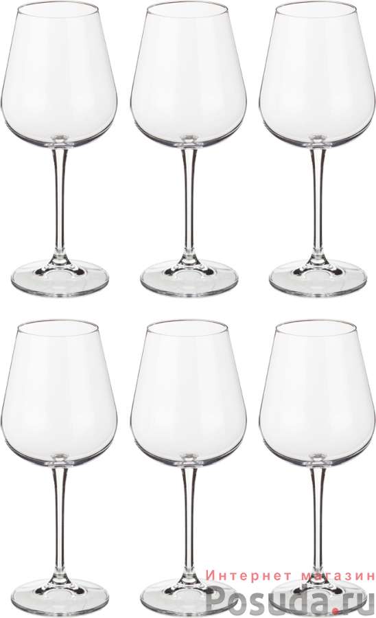 Набор бокалов для вина из 6 шт. Amundsen/ardea 450 мл высота=23 см