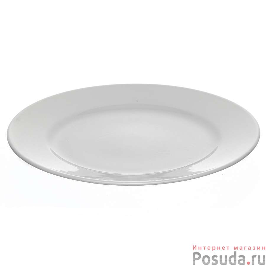 Тарелка плоская 250 мм (2 сорт)