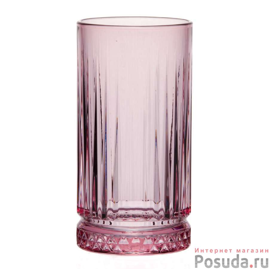 Набор стаканов Элизия 445 мл 4шт (розовый)