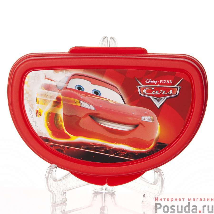 Бутербродница "Дисней Тачки" М1201-Д красная
