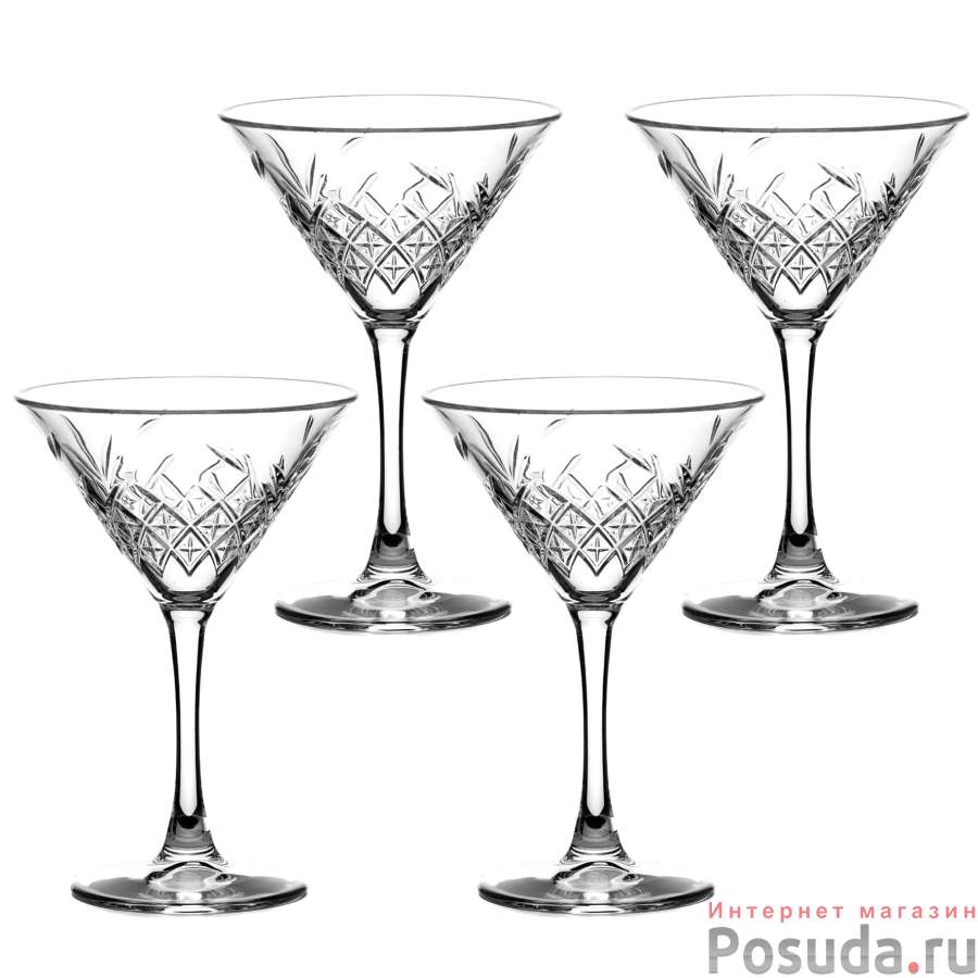 Набор фужеров 4 шт Pasabahce Timeless, 230 мл