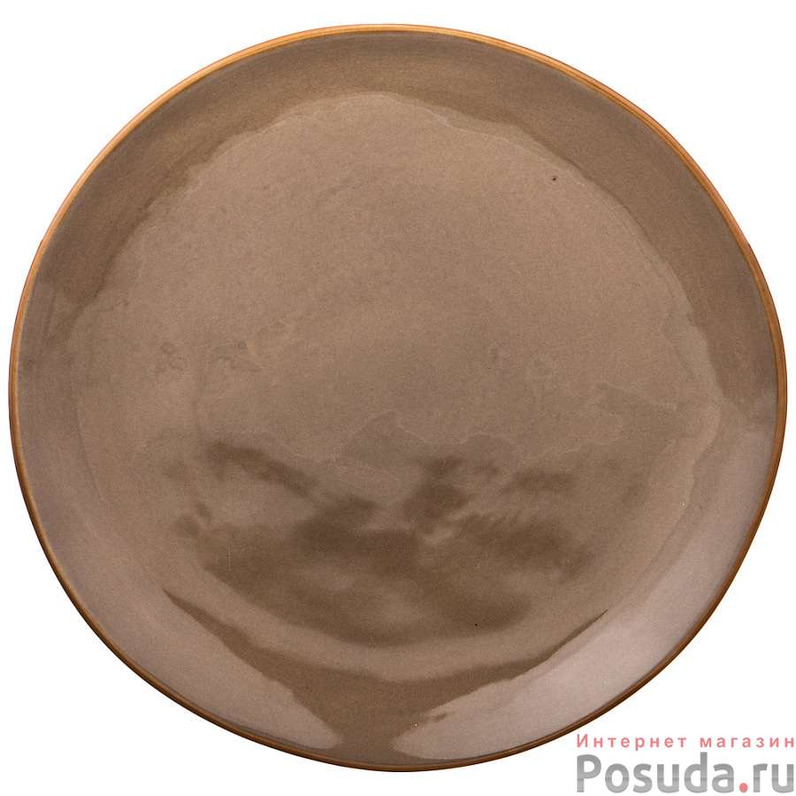 Тарелка закусочная Concerto диаметр=20,5 см серый 