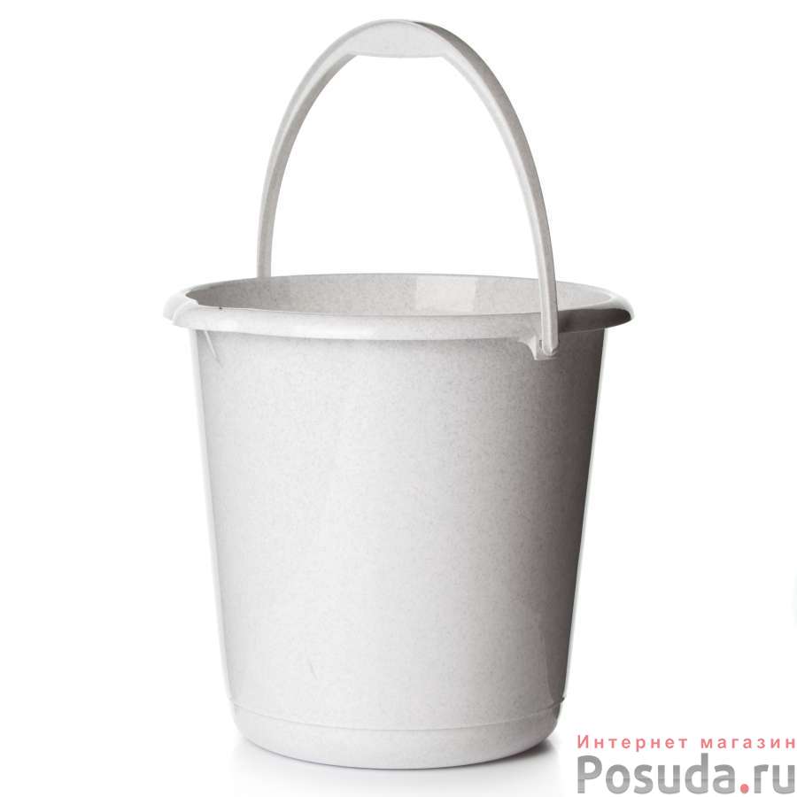 ВЕДРО 15л (мраморный)