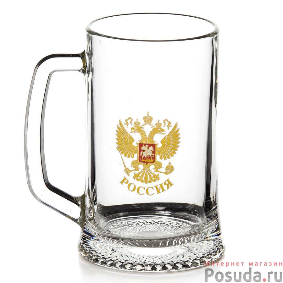 НАБОР пивных кружек 0,5л, "Relax" 2шт. "Герб"