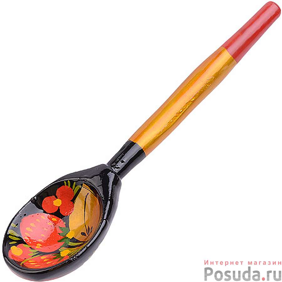 Ложка деревянная чайная с худ.росписью