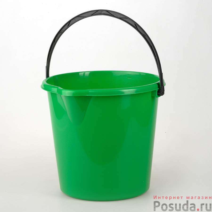 Ведро с носиком, объем 12 л (цвет в ассортименте)